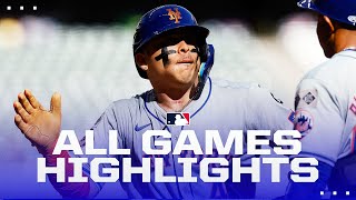 Highlights from ALL games from 929 Last day of season Mets Braves Dbacks still up in the air [upl. by Atika]