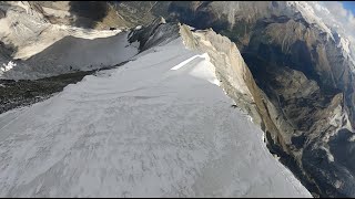 Exploring the Weisshorn Wingsuit Flight [upl. by Anaidiriv334]