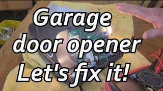 How to Fix a Garage Door Opener  No Response to Button or Remote Control Securalift Repair [upl. by Vary861]