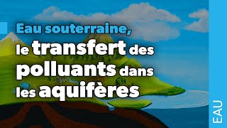 Eau souterraine  le transfert des polluants dans les aquifères [upl. by Chlori957]