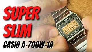 Casio A700 Review The Super Slim Casio Digital [upl. by Raquel426]