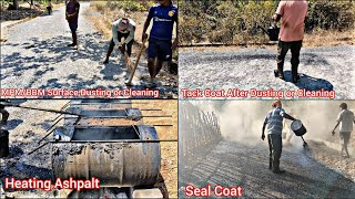 Bitumen Road Procedure  BM Road  Seal Coat kase Kartat  काम करण्याची पूर्ण प्रोसेस  Bitumen [upl. by Neelya]