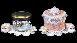 Törtchen fürs Erinnerungsglas HÄKELN Small Tartlet CROCHET [upl. by Rehoptsirhc]