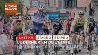 Last KM  Stage 2  Dauphiné 2023 [upl. by Nadda]