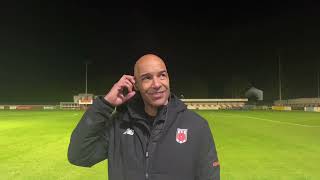 REACTION Andy Preece  Brackley Town vs Chorley [upl. by Beulah]