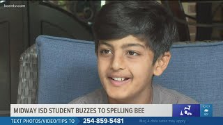 Midway ISD student advances to Scripps National Spelling Bee finals [upl. by Antone]