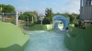 Center Parcs Port Zelande  Wildwasserbahn Wildwaterbaan [upl. by Morvin24]