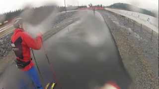 GoPro Hero2 Rulleski klassisk sprint [upl. by Idolah170]