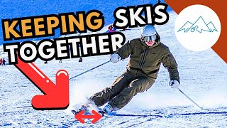 How to keep skis parallel  How to keep skis close together [upl. by Hayashi]