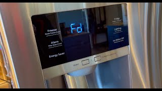 How To Force Defrost a Samsung Fridge [upl. by Yrhcaz]