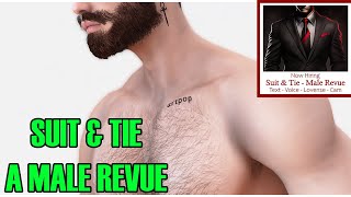 NEW SECOND LIFE MALE REVUE Suit amp Tie [upl. by Ellerret]