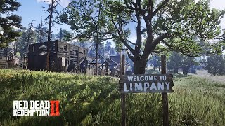 Red Dead Redemption 2  LIMPANY a cidade queimada [upl. by Appolonia]