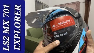 LS2 MX 701 Explorer Helmet [upl. by Schluter624]