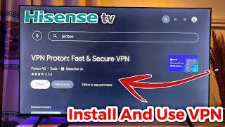 How to Use VPN on Hisense Smart TV [upl. by Eednac]