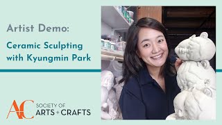 Artist Demo Ceramic Sculpting with Kyungmin Park [upl. by Eidnahs765]