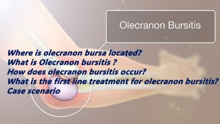 What is Olecranon Bursitis kainatejaz [upl. by Gresham]