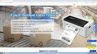 Milestone 80mm thermal receipt printer with multi interface and with good quality [upl. by Eive]