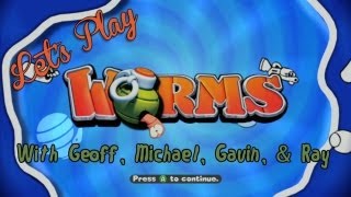 Lets Play  Worms  Rooster Teeth [upl. by Brit]