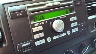 Ford 6000 CD Switching Between Phone and Radio [upl. by Derraj]