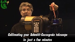 Collimating your SchmidtCassegrain telescope in just a few minutes [upl. by Isabea]