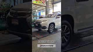 PAJERO SPORT มาใส่ยาง BRIDGESTONE 26560r18 [upl. by Ahtnamas214]