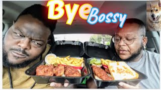 Boss ran away Daves Hot Chicken MukBang [upl. by Calisa690]