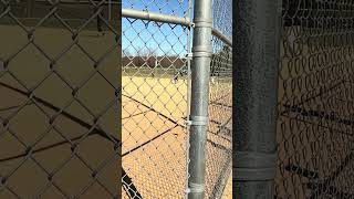 12U Girls Fast pitch Softball Hit to Right Field Single and then an Error [upl. by Meier]