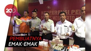 Tak Disangka Ratusan Kosmetik Ilegal Ini Buatan Emakemak [upl. by Asirret115]