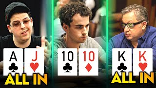 ALL IN for 3390000 Pot With POCKET KINGS at LA Poker Classic FINAL TABLE [upl. by Atiuqat]