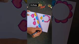 Happy New year card 2025  New year greeting card handmade newyearcard2025 ytshortsindia shorts [upl. by Nisay]