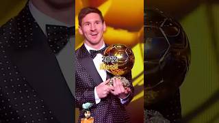 Every Balandor Winners20242000 messi ballondor ballondor2022 ballond football ballondior c [upl. by Gaultiero]