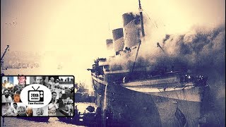 The SS Normandie Catches Fiire and Capsizes at New York Harbor 1942 [upl. by Burra210]