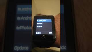 Q18 smart watch display change [upl. by Llednil]