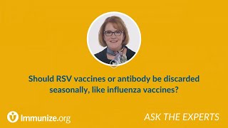 Should RSV vaccines or antibody be discarded seasonally [upl. by Ticon]