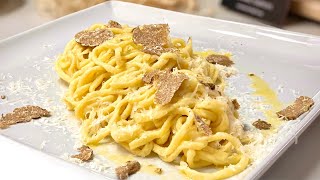 TAGLIOLINI ALLA CHITARRA AL TARTUFO 🍝 fatti a mano [upl. by Dustman]