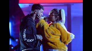 ANUEL FT KAROL G TE EXTRAÑO AUDIO OFICIAL anuelaa karolg estreno [upl. by Ahsratan]