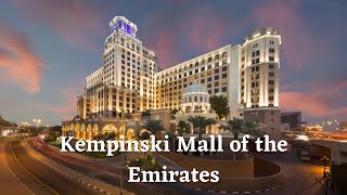 Kempinski Mall of The Emirates Corner Suite Room Tour [upl. by Efron]