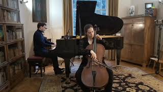 Schumann Adagio and Allegro Yoanna Prodanova cello and Mihai Ritivoiu piano [upl. by Metzger]