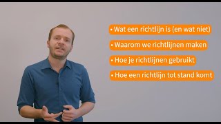 Richtlijnen voor fysiotherapie algemene uitleg [upl. by Ssenav827]