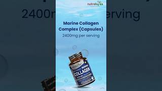 Nutrabytes Marine Collagen Capsules for Healthy Skin Hair and Joint Health [upl. by Chev]