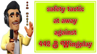 OSM TACTICS 2024  Safety Tactic to Beat OSM 442B Wingplay  play away [upl. by Nanete]