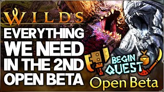 Monster Hunter Wilds  ALL New Changes We NEED in a 2nd Open Beta  Flagship Predictions amp More [upl. by Nnylsia19]