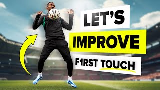 5 ESSENTIAL drills to get a GREAT first touch [upl. by Alolomo]