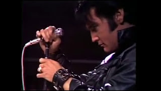 Musicless Musicvideo  ELVIS PRESLEY  live at NBC Studios 1968 [upl. by Skiba41]