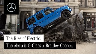 The Rise of Electric The electric GClass x Bradley Cooper [upl. by Akit]