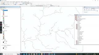 Délimitation du Bassin Versant avec ArcGIS MNT Calcul des paramètres surface et périmètre [upl. by Ecnaret]