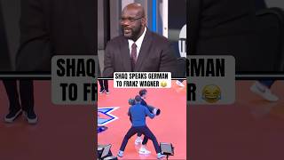 Shaq showing off his German 🇩🇪 [upl. by Xel394]