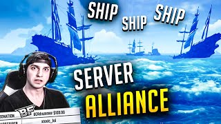 INFILTRATING A SERVER ALLIANCE IN SEA OF THIEVES [upl. by Annahsor824]