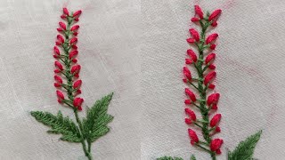 Hand EmbroideryFlower EmbroideryEasy Flower Stitch Ideas StitchExplore [upl. by Orrin]