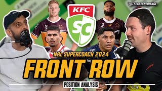 NRL SuperCoach 2024 Front Row Positional Analysis [upl. by Yelena]